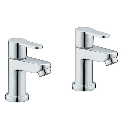 Taps twin hot cold pair - taps, tap