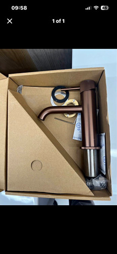 Matte bronze single - matte, lever