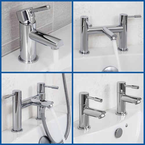 Modern chrome bathroom - modern,
