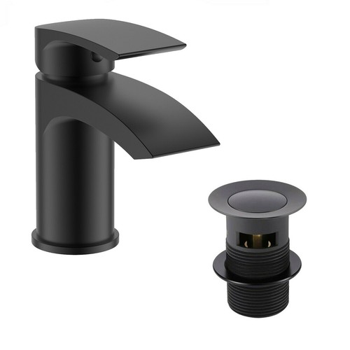 Bathroom luxury black - luxury, matt