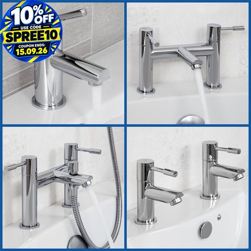 Modern chrome bathroom sink - modern,