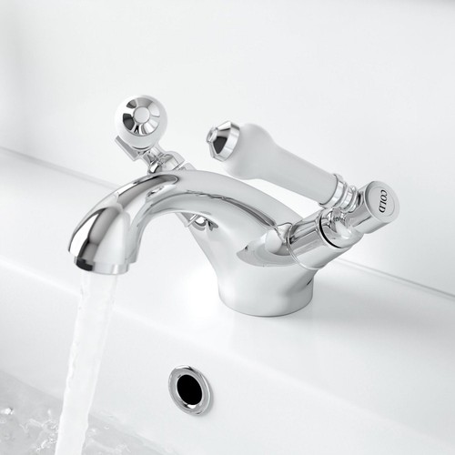 Traditional basin mixer tap - basin,