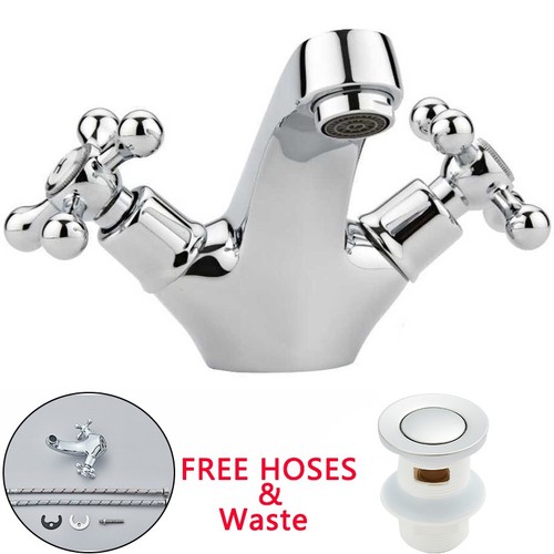 Chrome basin mixer - mixer, tap