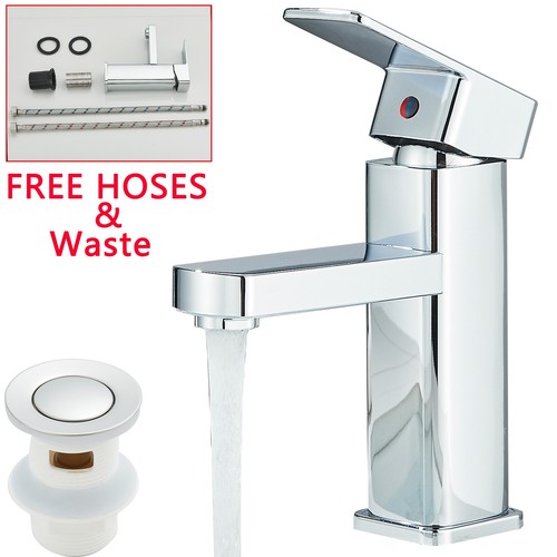 Chrome basin mixer - chrome, tap