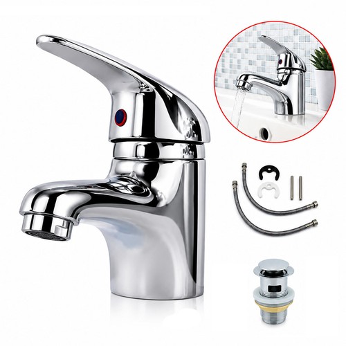Mixer tap chrome curved - tap,