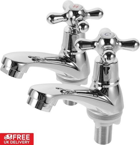 Twin taps set - and, cold