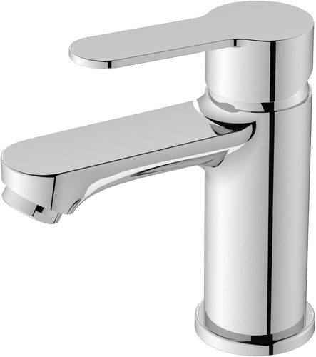 Chrome basin mixer tap single - mixer,