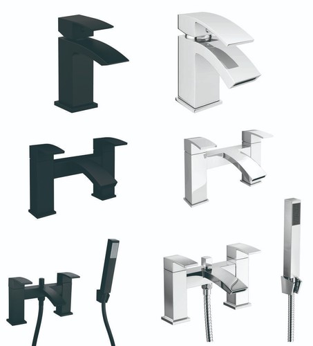 Bathroom modern waterfall - modern,