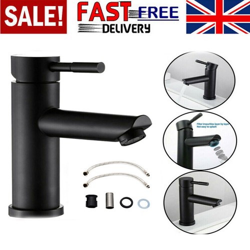 Bathroom basin black tap - basin,