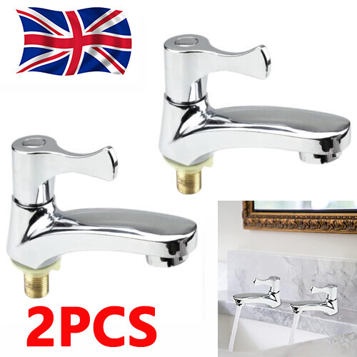 Taps twin hot and - and, cold
