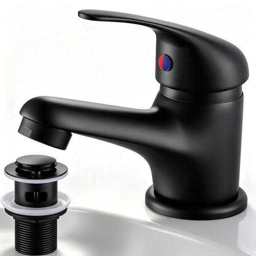 Black basin sink mixer tap - mixer,
