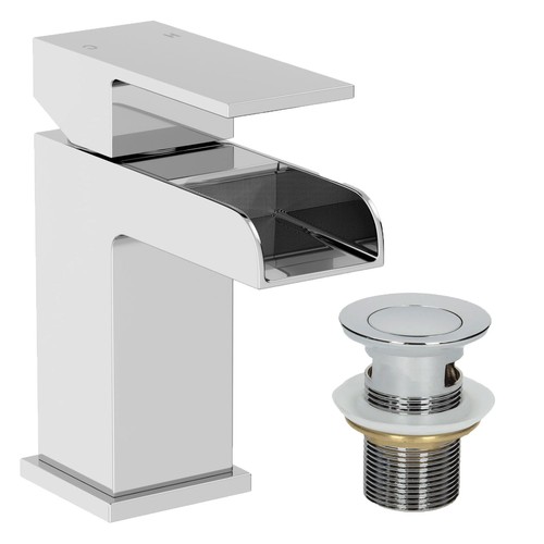 Waterfall basin mixer tap sink - tap,