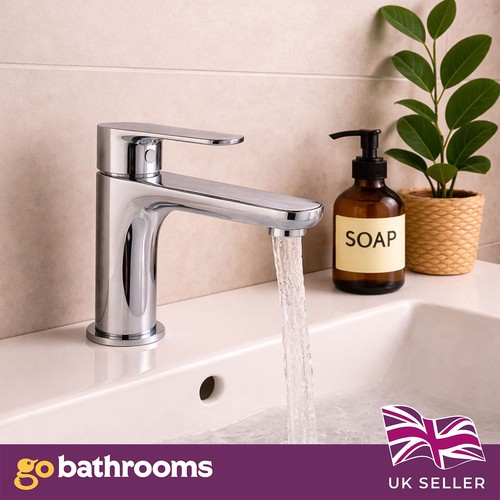 Wras chrome basin mixer - chrome, tap