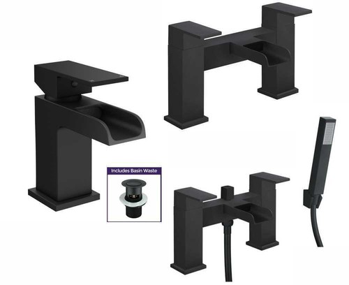 Bathroom modern waterfall - modern,