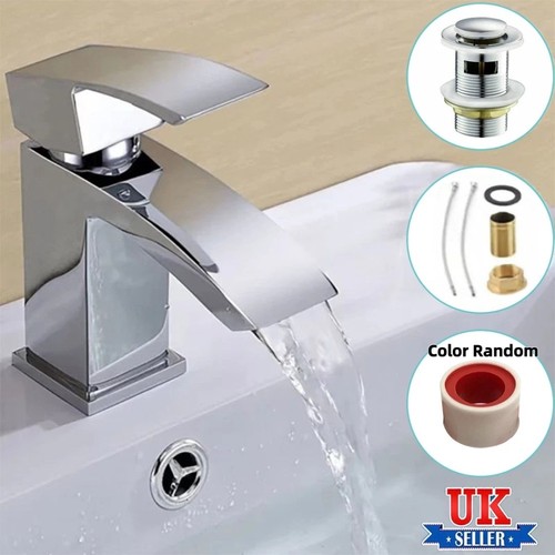 Waterfall bathroom sink tap - waterfall,